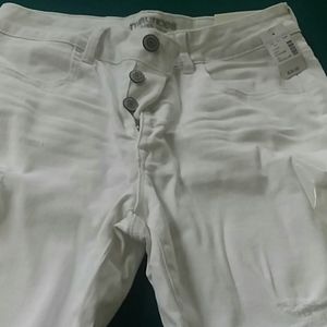 White vintage jegging high rise